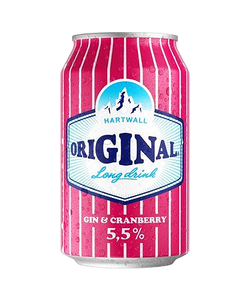 Hartwall Original Long Drink Cranberry 24 x 330ml Cans