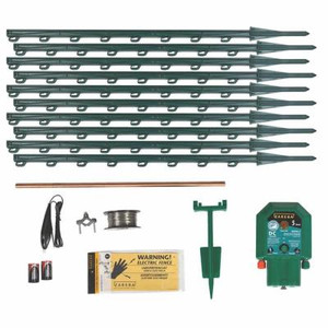 Zareba Garden Portector Battery Powered Electric Fence Kit