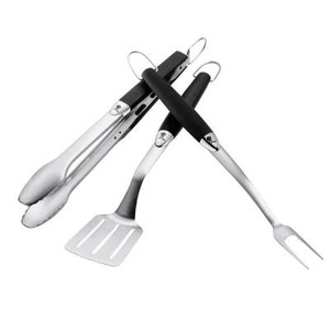 Weber 3 Piece Stainless Grill Tool Set