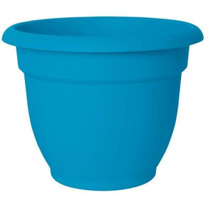 Fiskers Ariana Plastic Pot - 17" Tall - Blue