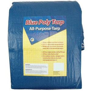 Sigman 10 by 12 Blue Tarp