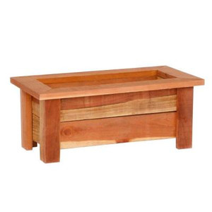 Hollis Wood Products Redwood Planter Box - 32 Inches