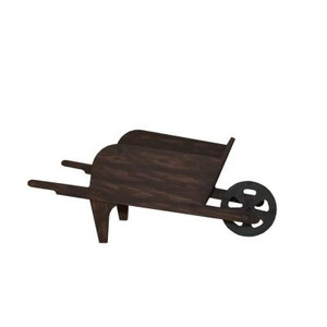 KD Wheelbarrow Wood Planter