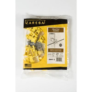 Zareba Yellow Slant Nail Wood Post Insulator