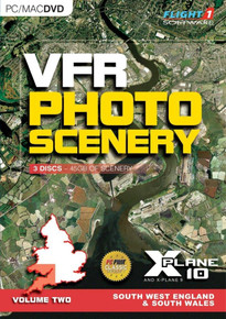 VFR PHOTO SCENERY FOR X-PLANE 10 VOLUME 2 (PC, Mac)