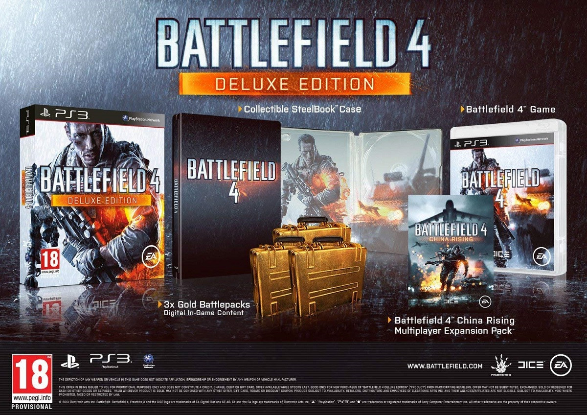 Battlefield 4 Deluxe Edition PS3 First Games