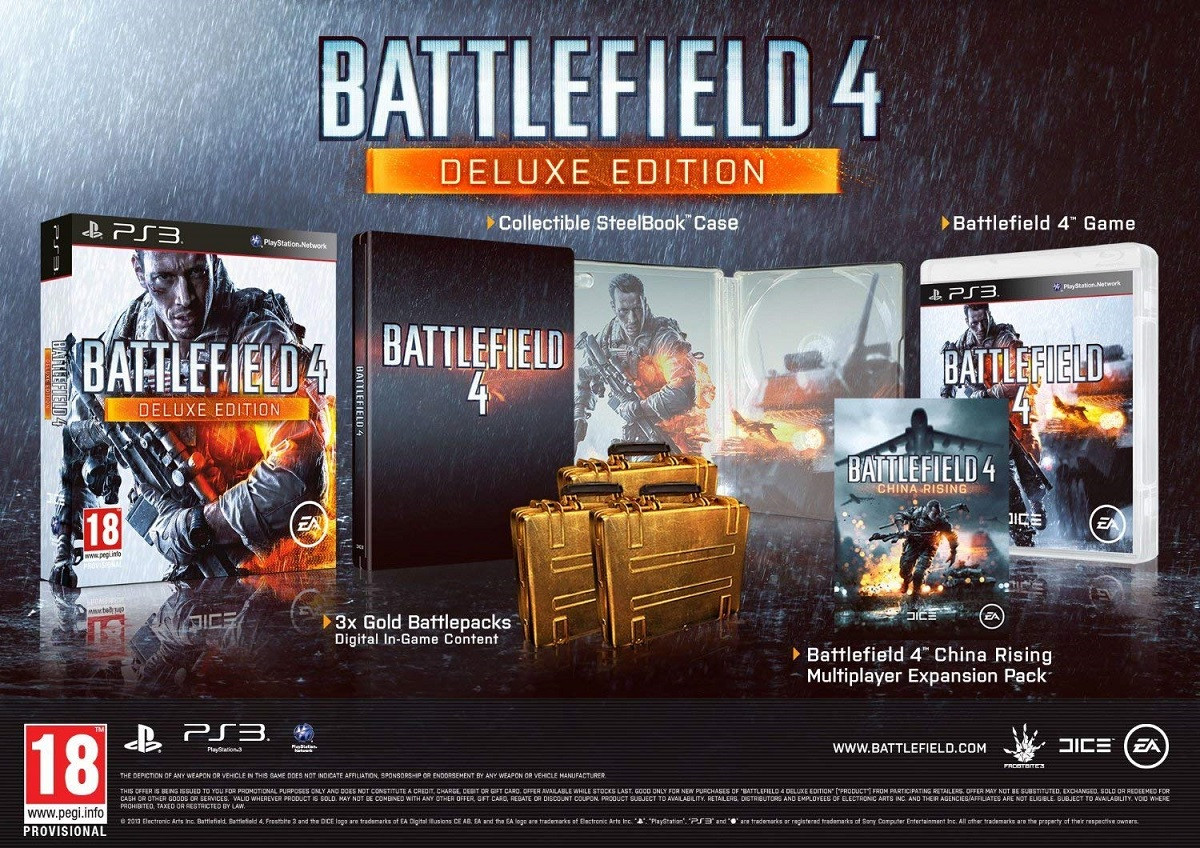 Battlefield 4 Deluxe Edition (PS3) - First Games