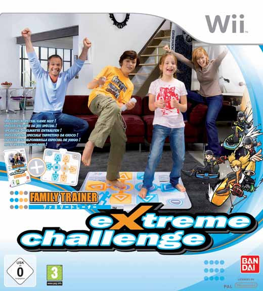 Family Trainer eXtreme challenge WII
