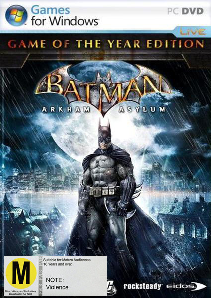 Batman: Arkham Asylum - Game of the Year Edition (PC) - First Games