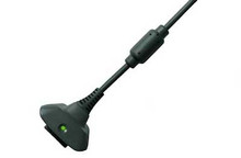Black Charge Cable for Xbox 360