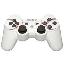 Sony PS3 DualShock 3 Wireless Sixaxis Controller MLB White
