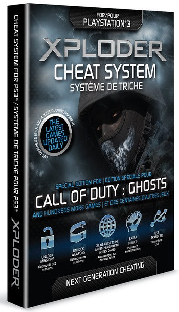 Xploder Cheat System Special COD Ghosts Edition (PS3) - First Games