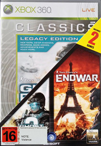 Tom Clancy's Ghost Recon Advanced Warfighter 2 + Endwar (X360)