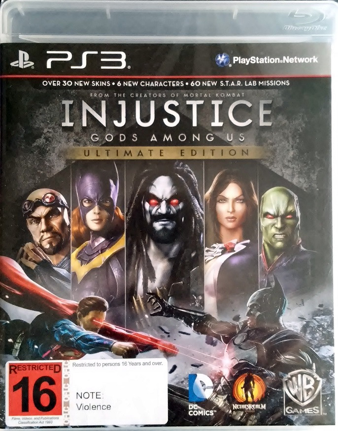 Injustice: Gods Among Us Ultimate Edition (PS3) - First Games