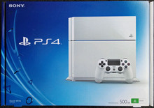 Sony Playstation 4 Gaming Console (White)