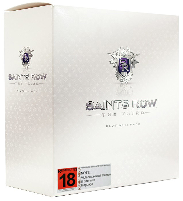 Saints Row The Third Platinum Pack PS3