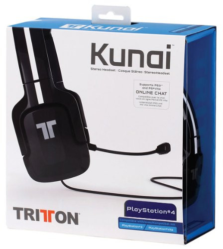 Tritton Kunai Stereo Headset - White (PS4) - First Games
