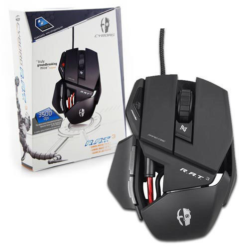 Mad Catz RAT 3 Gaming Mouse (PC) - First Games