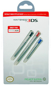 Nintendo 3DS Telescoping Stylus Pack (3DS)
