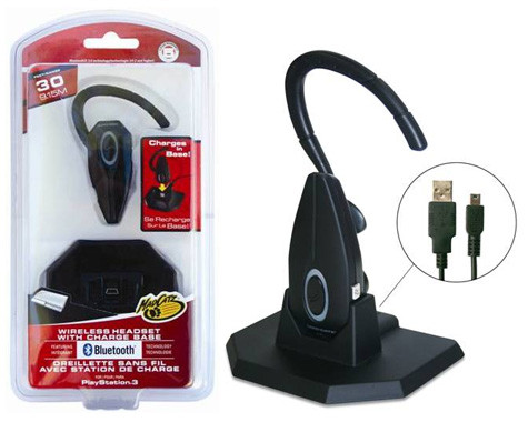 Mad Catz Wireless Bluetooth Headset (PS3) - First Games