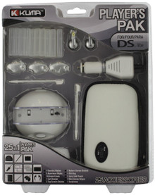 DS Lite Bundle 25 in 1 Players Pak - White (NDS)
