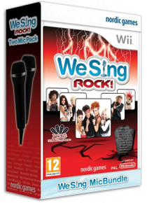 We Sing Rock + 2 Microphone Pack (Wii)