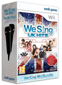 We Sing UK Hits + 2 Microphone Pack (Wii)