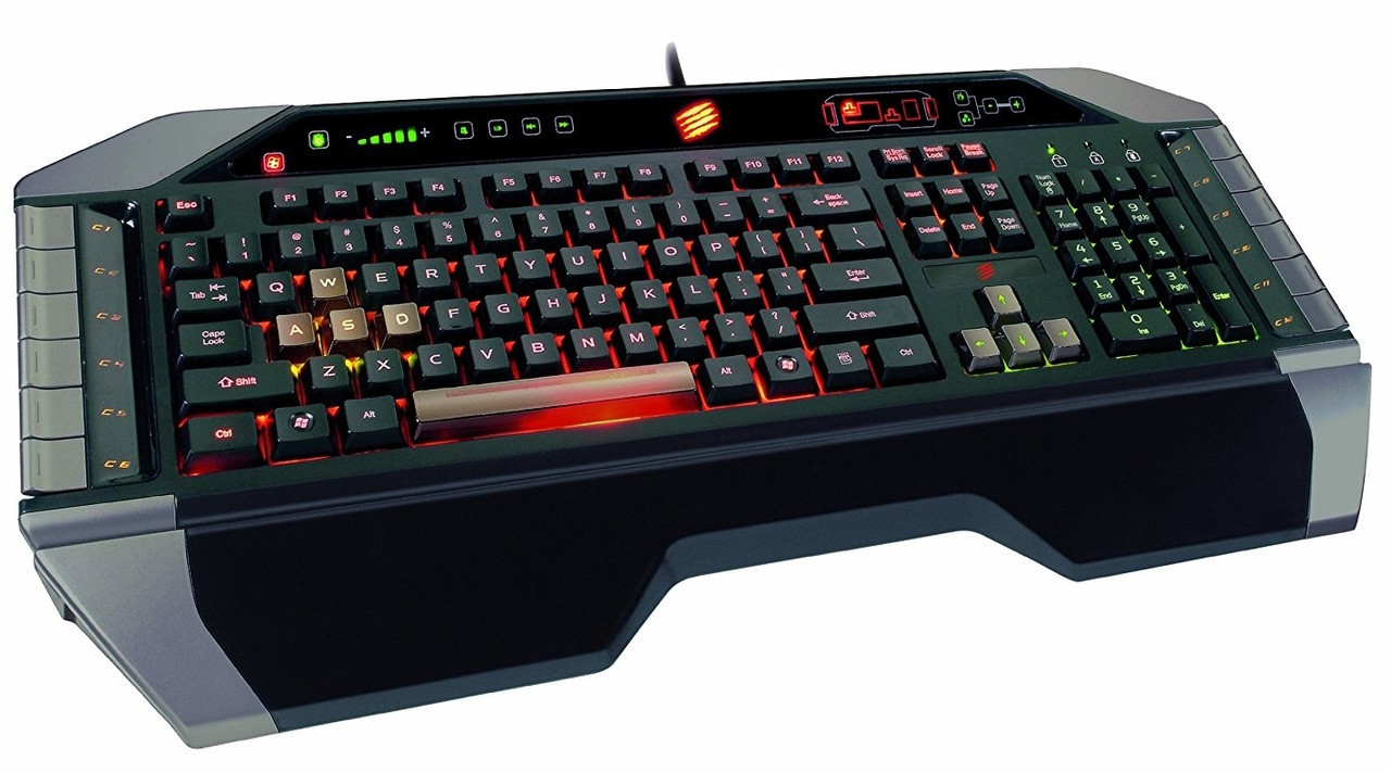 Mad Catz Cyborg V7 Gaming Keyboard (PC) - First Games