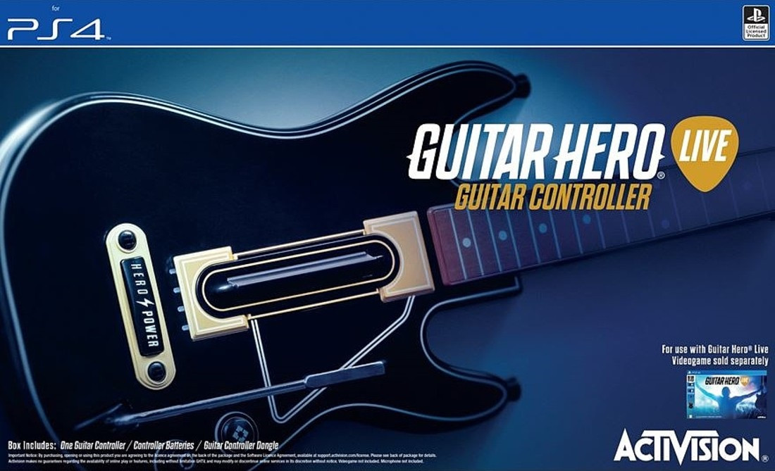 Guitar Hero Live Guitar Controller Only (PS4) - First Games