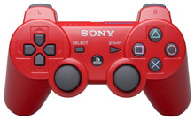 Sony PS3 DualShock 3 Refurbished Wireless Controller Red