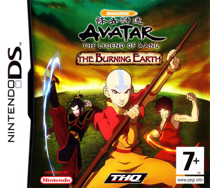 Avatar The Legend of Aang The Burning Earth (NDS) - First Games
