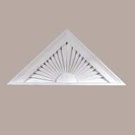 PSWDH84X28____PEDIMENT  SUNBURST 84X28X1-3/4