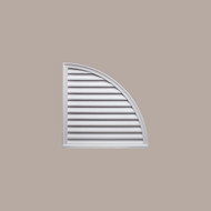 QRLV24____QUARTER  LOUVER DECO 24X24X2 - Right