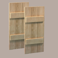 SH3PC16X36S____SHUTTER 3 BOARD 16X36X1-1/2 WOODGRAIN