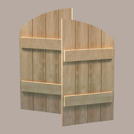 SH4PHLR24X60S____SHUTTER 4 BOARD ELLIPTICAL 24X60X1-1/2 WOODGRAIN
