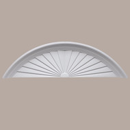 SP667____PEDIMENT SUNBURST 66-3/4X20-7/8X5-1/2