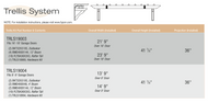 TRLS19004____TRELLIS KIT 8-9 FT