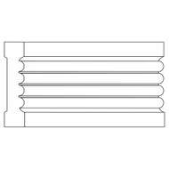 CA326RO_3/4 X 3 1/4 Casing Oak