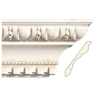 CM8858POP_13/16 X 7 Egg/bd Dentil Poplar