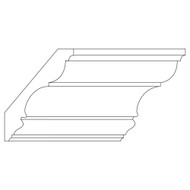 CR830POP_13/16 X 5 1/2 Crown Poplar