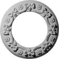 Ceiling Medallion - CM12RI - Ribbon with Bow