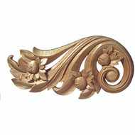 CRV5068LW_7" Med Floral Scroll Lindenwood 2cd 20bx