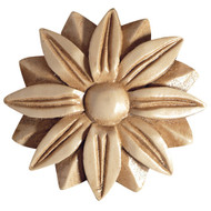 CRV5093LW_7/8" Petite Round/sm Flo Lindenwood 4cd 40bx