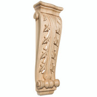 CRV5119MA_7" Ex Lg Acanthus Corbel 1ea Maple