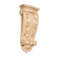 CRV5121LW_10" Sm Acan/shell Corbel Lindenwood 1cd 10bx