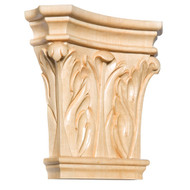 CRV5137MA_4 7/8" Med Corinthian Capital Maple 1cd 10bx