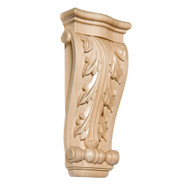 CRV5272MA_10 1/4" Sm Acanthus Corbel Maple 1cd 10bx