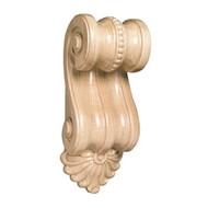 CRV5606MA_2" Sm Scrolled Corbel 4cd 10bx Maple