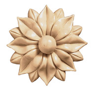 CRV5618CH_2 3/4" Flower Rosette 2cd 20bx Cherry