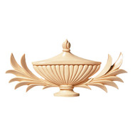 CRV5628CH_10 3/4" Papyrus Leaves & Urn 1cd 10bx Cherry